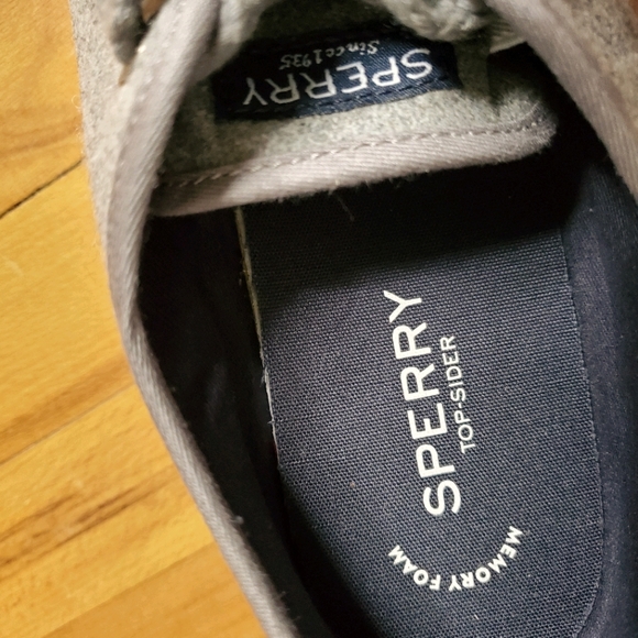 Sperry Wool Blend Sneakers with Chunky Laces RARE - Picture 8 of 12